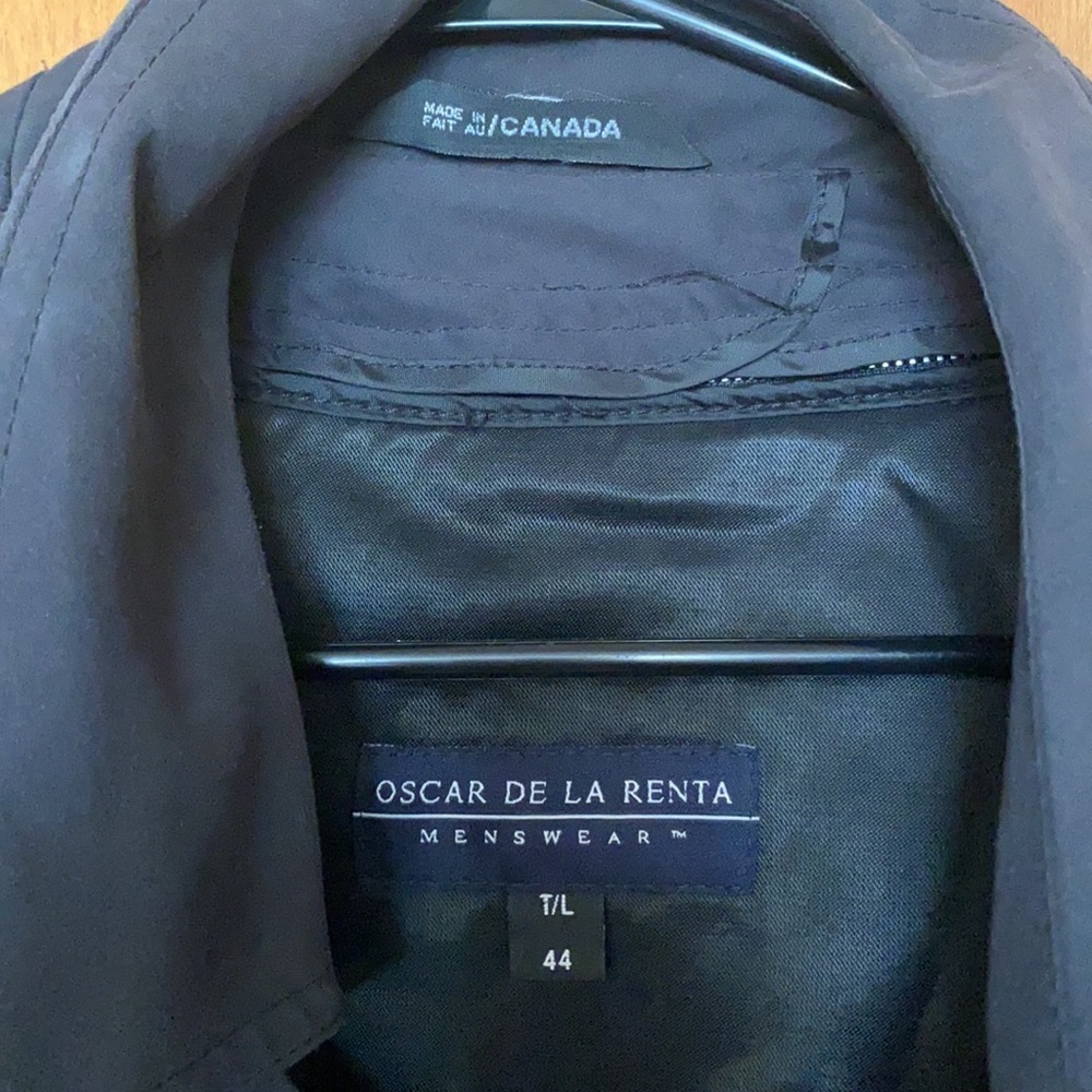 Oscar de la Renta trench coat